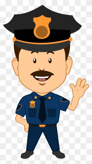 Clipartlord Com Exclusive This Cute Cartoon Clip Art - Police Officer Clipart - Png Download