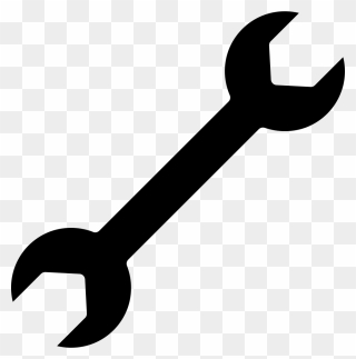 Double Wrench - Vector Wrench Png Clipart
