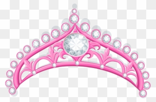 #pink #crown #tiara #royal #queen #princess #diamond Clipart