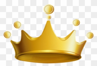 #crown #tiara #tiaras #gold #golden #king #qween #princess - Golden Crown Cartoon Png Clipart
