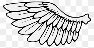 1414 X 731 - Bird Wings Clipart - Png Download