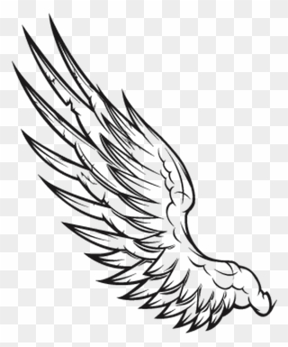 Angel Wing Tattoo Png Clipart