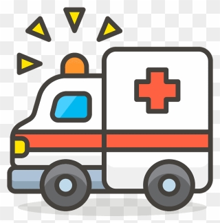 Krankenwagen Clipart - Ambulance Emoji Png Transparent Png