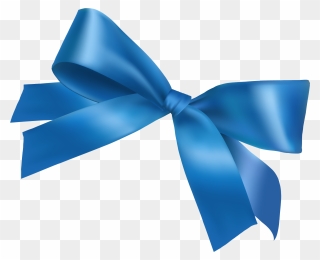 Blue Bow Tie - Bow Blue Png Clipart