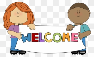 Goodbye Clipart Kindergarten - Welcome Children Png Transparent Png