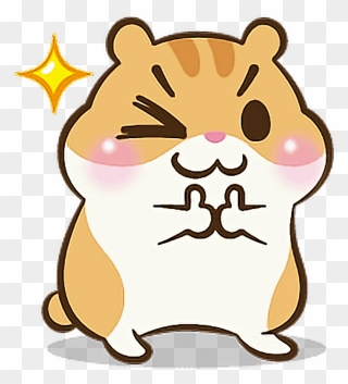 Kawaii Clipart Hamster - Kawaii Hamsters Drawings - Png Download