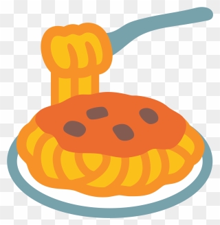 Hamster Clipart Spaghetti - Pasta Emojis - Png Download