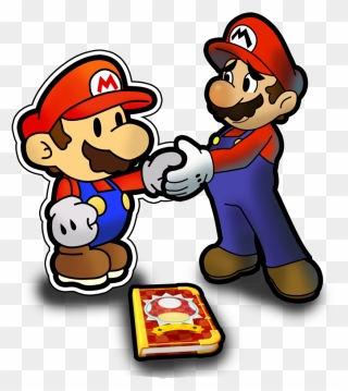 Goodbye Clipart Wave Hi, Picture - Paper Mario Sticker Star Mario - Png Download