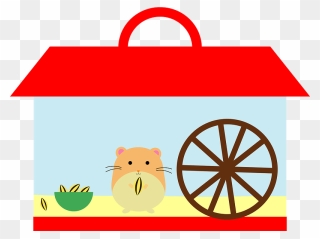Hamster Animal Clipart - Atwood Machine At Air Table - Png Download