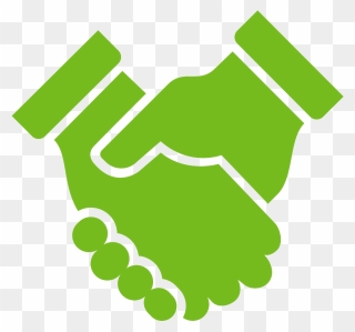 Shaking Hands Icon Representing Respect - Shake Hands Icons Transparent Clipart