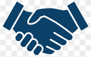 Hand Png Icon - Shaking Hands Logo Png Clipart