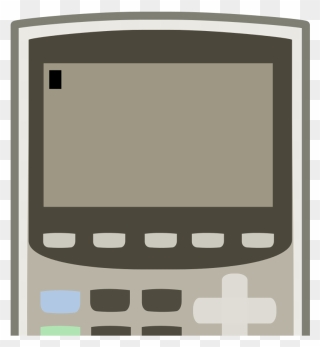 File - Calculator - Ti 84 Calculator Clipart - Png Download