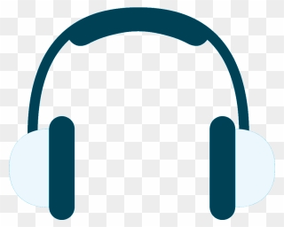 Headphones Clip Art Audio Product Design - Png Download