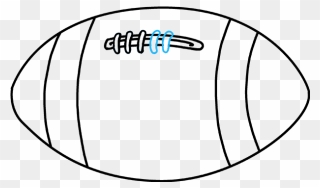 Drawing Football - Simple Drawing Of A Football Clipart