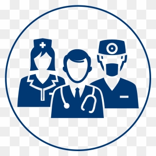 Professional Clipart Multidisciplinary Team - Team Of Doctors Icon - Png Download