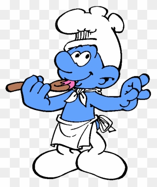 Papa Smurf Cartoon Character Png Clipart