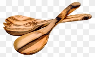 Wood Spoon Png - Wooden Spoon Set Png Clipart