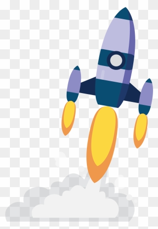 Spaceship Clipart Purple - Airplane - Png Download