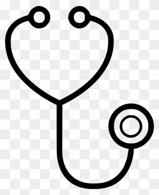 Ekg Drawing Stethoscope - Easy Drawings Of A Stethoscope Clipart