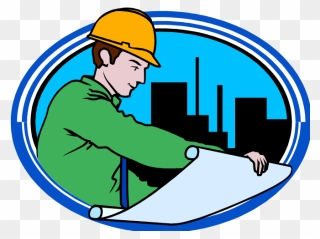 Engineer Clipart Work Clipart - Civil Engineering Clipart - Png Download