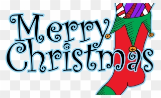 Merry Christmas Clip Art Png In Addition To Christmas - Happy Christmas Clipart Transparent Png