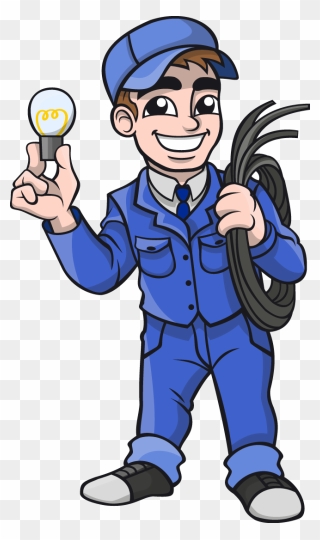 Electrical Engineer Clipart - Electrician Transparent - Png Download