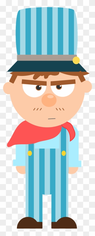 Train Engineer Clipart - Png Download
