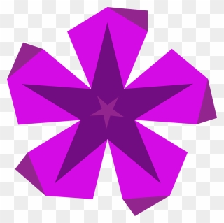 Transparent Purple Stars Clipart - Estrella Morada Png
