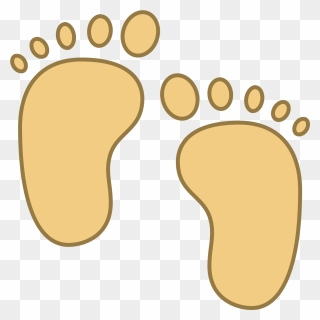 Baby Feet Icon - Toe Icon Png Clipart