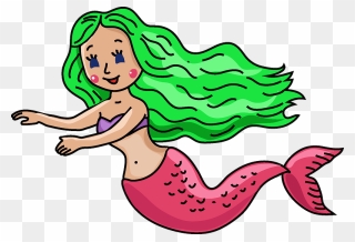 Mermaid Clipart - Png Download