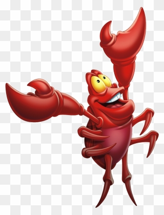 Transparent Lobster Clipart - Little Mermaid Sebastian Clipart - Png Download