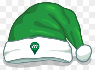 Transparent Santa Hat Clip Art - Cartoon Transparent Christmas Hat Png