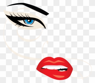 Cosmetics Make-up Artist Logo Fashion Eye Shadow - Makeup Artist Logo Png Clipart