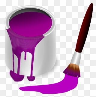 Clipart Of Color Purple - Png Download