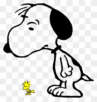 Snoopy And Woodstock Crying Clipart