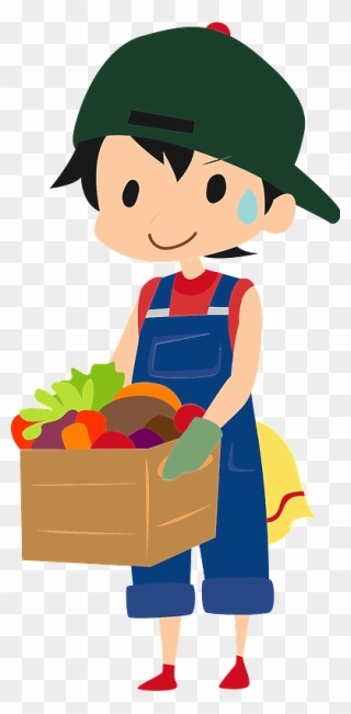 Greengrocer Vegetable Store Clipart - さん 八百屋 イラスト - Png Download