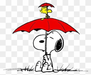 Snoopy Umbrella Clipart