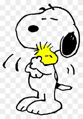 Snoopy Woodstock Drawing By Bradsnoopy97 Snoopy Woodstock - Snoopy Woodstock Hug Gif Clipart