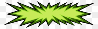 Comic Explosion Png Green Clipart
