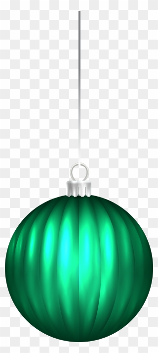 Green Christmas Ball Ornament Png Clip Art Imageu200b - Christmas Ornament Transparent Png