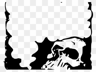 Skull Frame Transparent Clipart