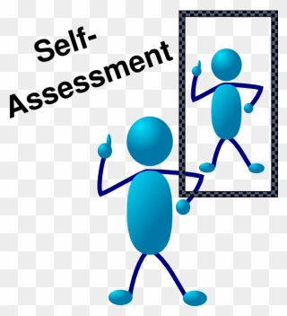 Assessing Your Learning Clipart Clip Black And White - Self Assessment Clipart - Png Download