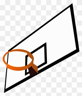 Basketball Hoop Clip Art - Png Download