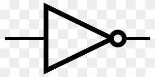 Xor Symbol Word - Not Gate Symbol Clipart