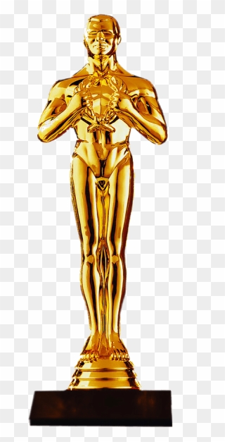 How The Winners Win - Vector Oscar Statue Png Clipart