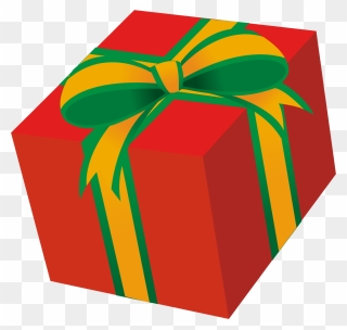 Red Present Box Png Clipart - Gift Transparent Png