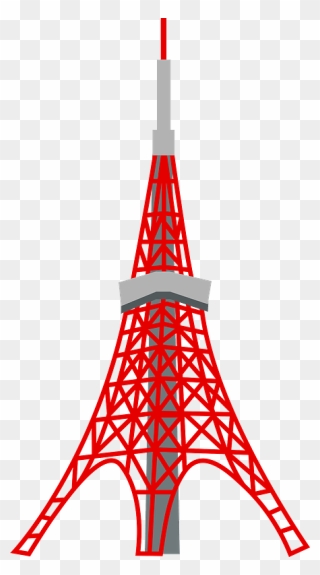 Tokyo Tower Clipart - Tower - Png Download