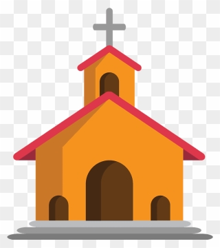 Church Emoji Clipart - Church Png Cartoon Transparent Png