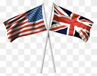 British Flag American Flag Clipart