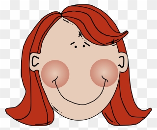 Red Hair Clip Art - Png Download